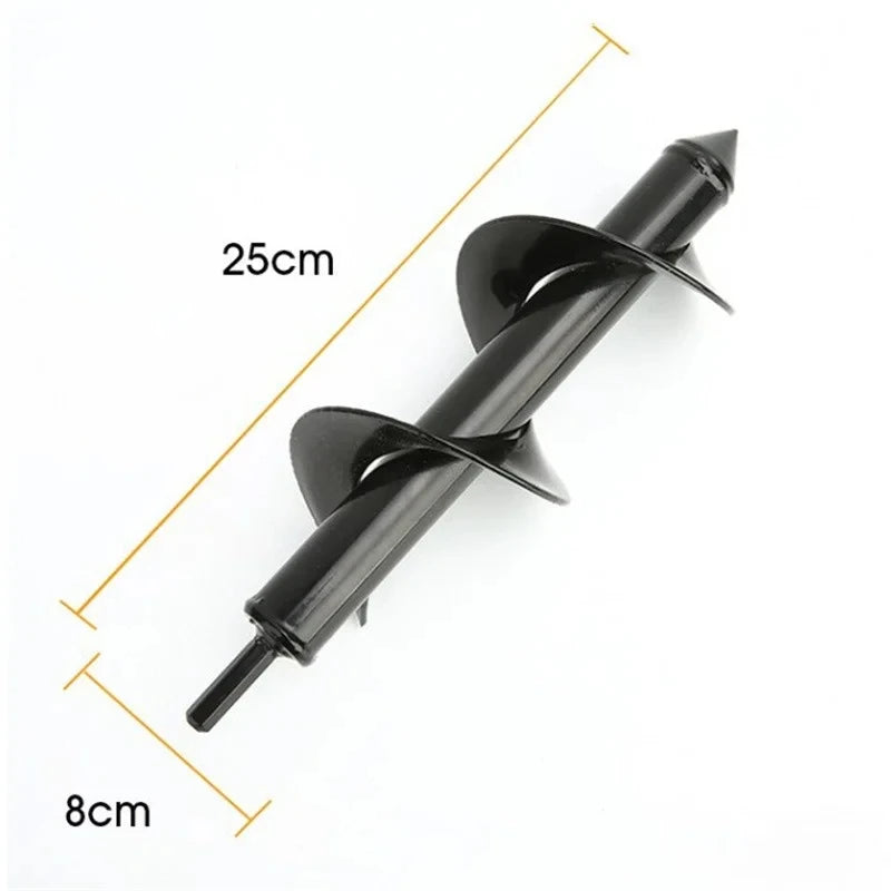 Broca espiral para plantio