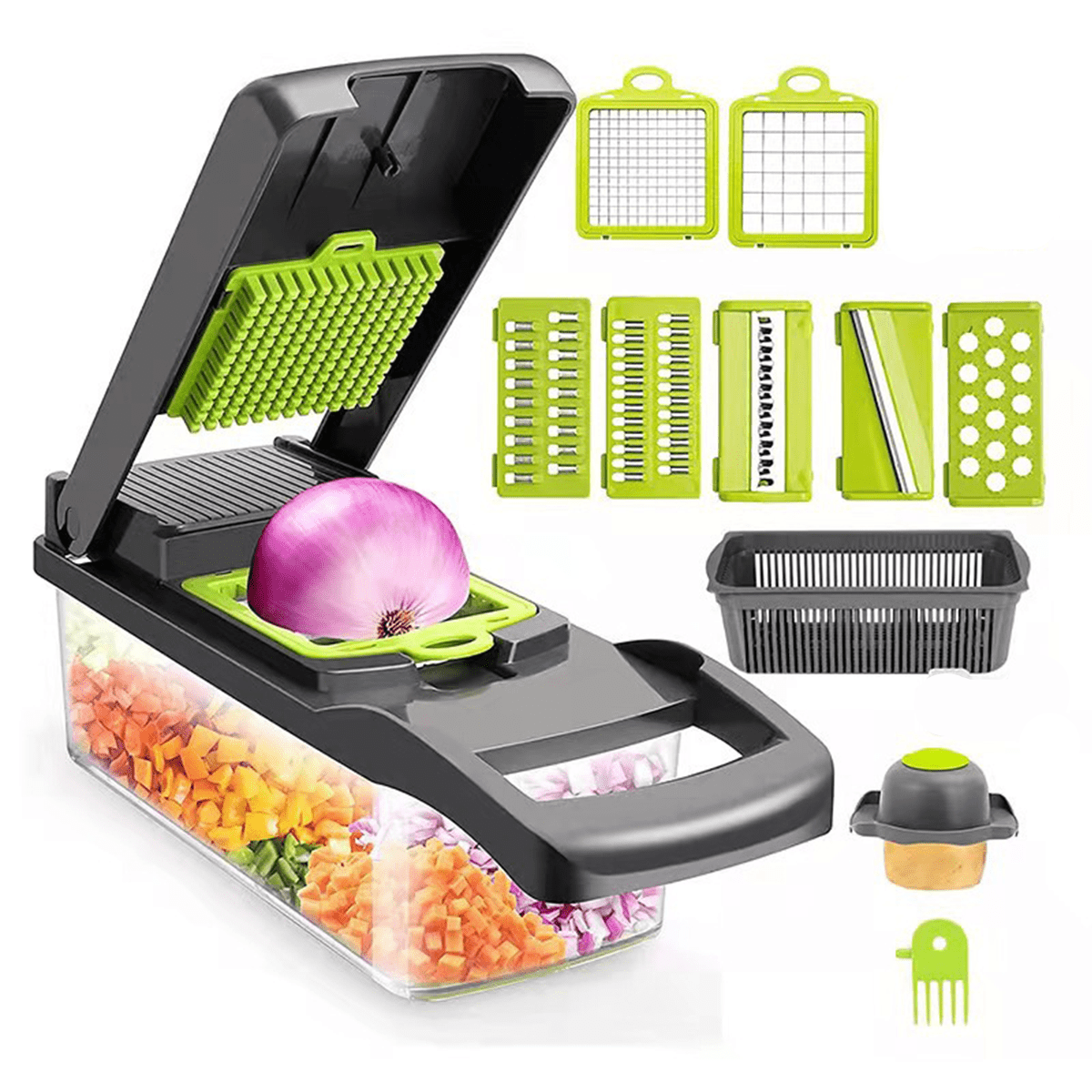 cortador de legumes multicorte 13 em 1 BLACK-FRIDAY