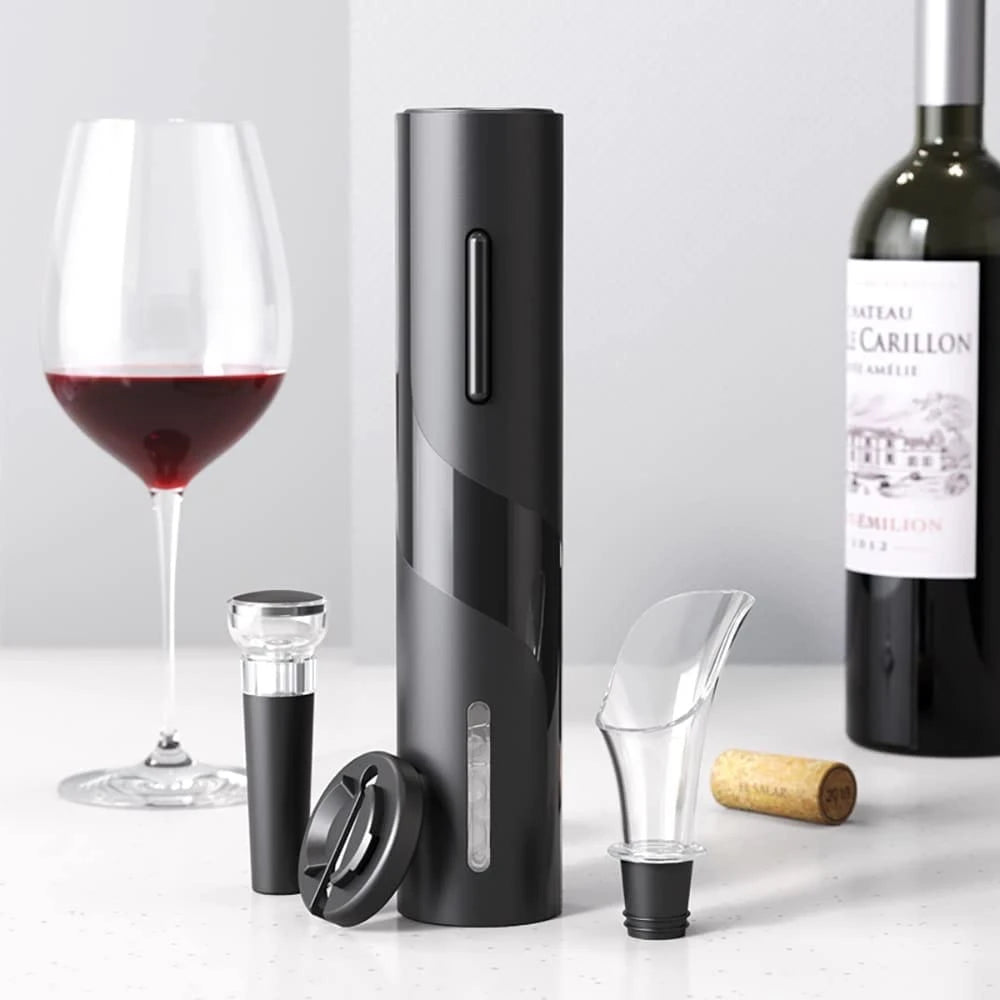 Automatic Bottle Wine Opener Stopper Kit