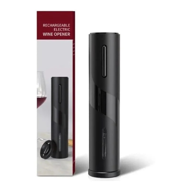 Abridor de vinho elétrico easy vinho + kit para vinho