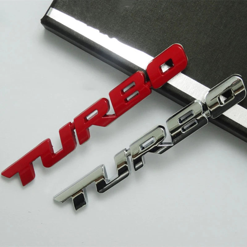 Adesivo para carro TURBO
