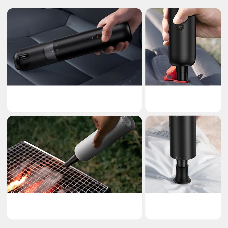 Aspirador portátil para carros e outros fins super potente
