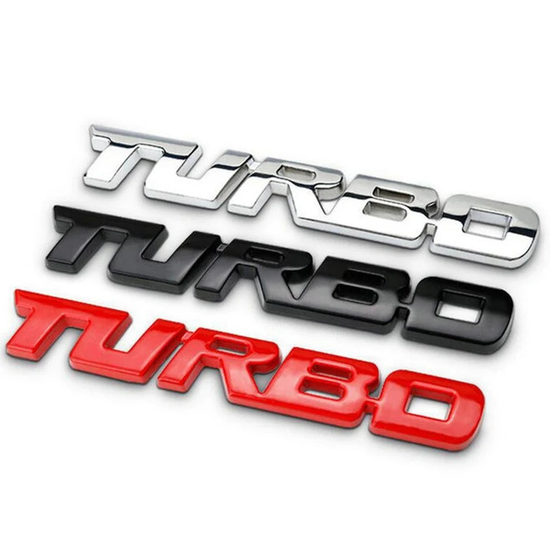 Adesivo para carro TURBO