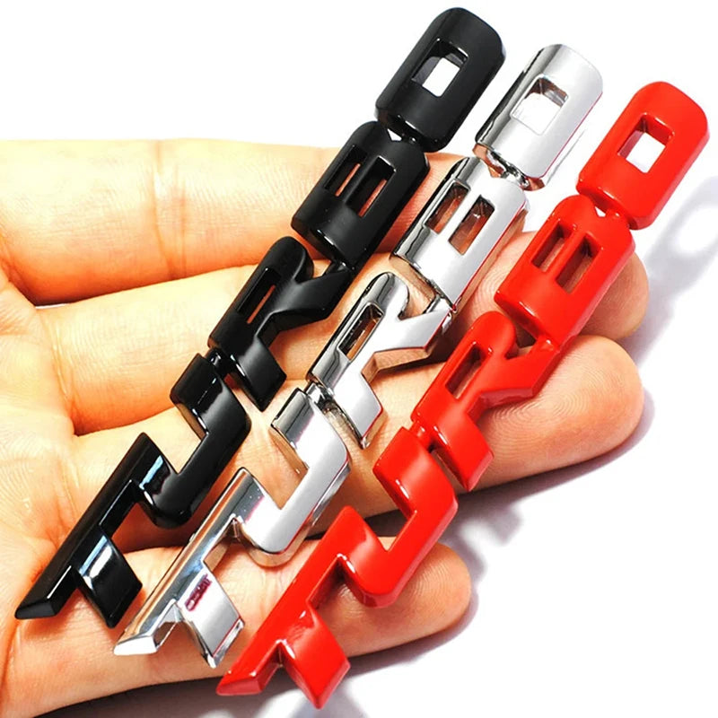 Adesivo para carro TURBO